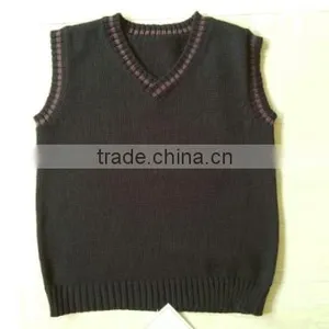 Customised Knitwear Sweater School Uniform Children Sweater Jumper Vest Sweater thumbnail-1