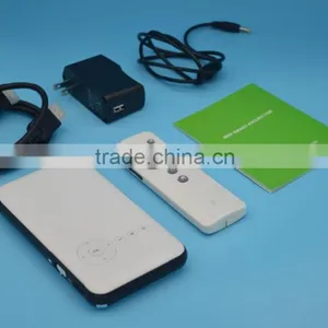 RK3188 Android 4.4 500 Lumens Led Mini Pocket Projector With Bulit in Wifi thumbnail-5