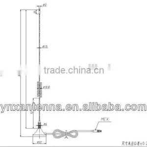 DMB Car TV Antenna VHF 174-240MHZ Hot Sale for Korea thumbnail-3