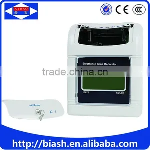 Employee Time Card Punch Time Clock Attendance Machine thumbnail-6