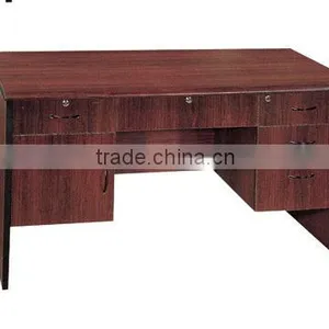 Red Wooden Color Office Desk/computer Desk H-713 thumbnail-1