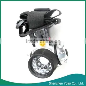 Waterproof Gasket Head 7LED Headlamp (Black) thumbnail-1