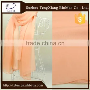 100% Silk Pure Color Long Silk Scarves thumbnail-1