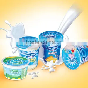 Aluminum Foil Liner With Coated for Yougurt Cup thumbnail-1