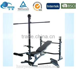 Gymnastic Equipment Gym Body Building Adjustable Weight Lifting Bench thumbnail-1