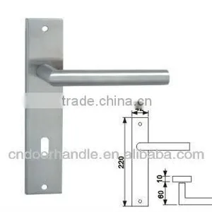 European Stainless Steel Toilet Door Lock thumbnail-1