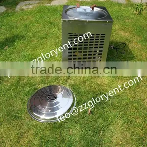 Professional Single Flat Round Ice Pan Stainless Steel Fried Ice Cream Machine for Commercial thumbnail-2