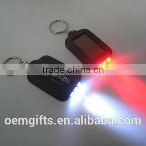 Hot 3 LED Solar Keychain,Solar LED Flashlight,LED Key Lamp thumbnail-1