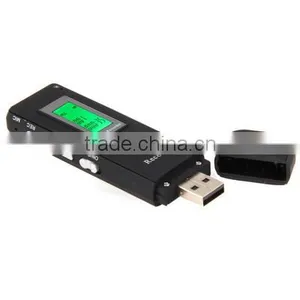 Support Telephone Recording FM Radio A-B Repeat Function 4GB Digital Voice Recorder MP3 Player thumbnail-5