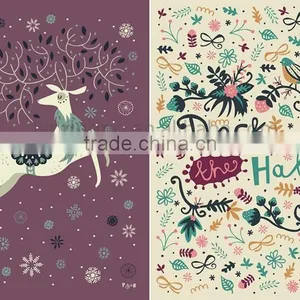 Colorful Christmas Card, Greeting Card, Happy Brithday Card Printing thumbnail-1