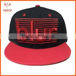 Cheap 3D Embroidery/Print Cotton/Acrylic Adjustable Green Custom Blank Flat Brim 5 Panel Snapback Cap/hat For Girls thumbnail-2