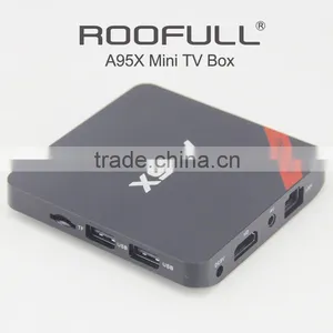 2016 Best Selling S905 Android 5.1 TV BOX Quad Core Smart TV Box A95X NEXBOX With Kodi XBMC Fully Loaded Ott tv Box thumbnail-5
