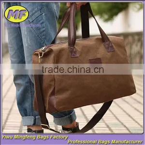 New Men Vintage Canvas School Casual Shoulder Travel Messenger Big Bags thumbnail-1