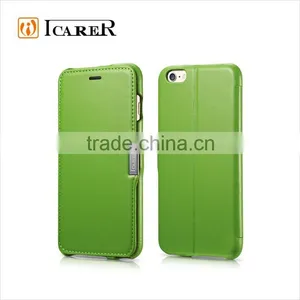 Genuine Leather Wallet Case for IPhone 6 5.5 Inch thumbnail-1