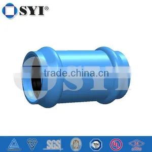 Ductile Iron Double Socket Collar for PVC Pipes thumbnail-1