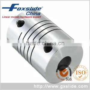 CNC Stepper Motor Set Screw Type Radial Beam Flexible Shaft Coupling thumbnail-4