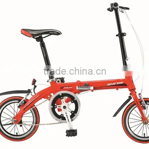 Mini Sports Bicycle Suspension 14 Inch Overall Folding Children Bike Quality Choice thumbnail-1