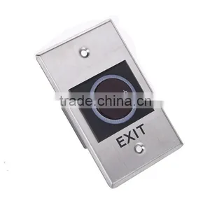 ZK Access Control Exit Button Exit Switch Door Opener Good Quality Infrared no Touch Switch Button Push Button thumbnail-2