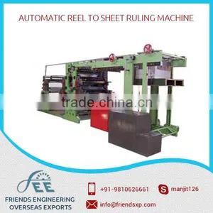 Reel to Sheet Ruling Machine Available From Top Dealer thumbnail-1