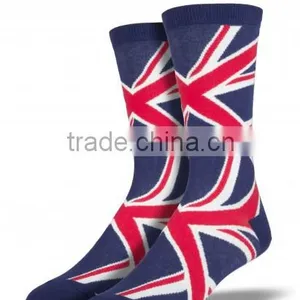New USA Fashion Arrival Best Quality Combed Cotton Custom Made Men Fancy Dress Socks thumbnail-4