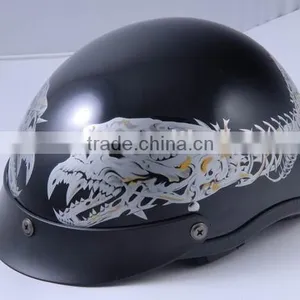 Halley Helmet With Tiger Pattern thumbnail-1