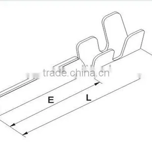 Brass Tinned Pin Type Terminal Wire Terminal thumbnail-1