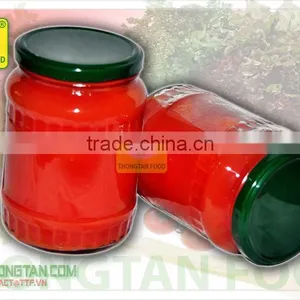 Tomatoes in Tomato Sauce in Jar 540ml by Thongtan Food thumbnail-1