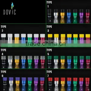 Aluminum + Resin Material Drip Tips for Wholesale thumbnail-1