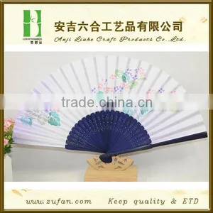 Hot Sale Chinese Style Bamboo Cloth Fan thumbnail-1
