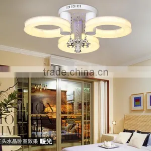 Hot Sale Led Mounted Crystal Chandelier Lamp,hotel Crystal Ceilling Light,adjustable Led Chandelier thumbnail-1