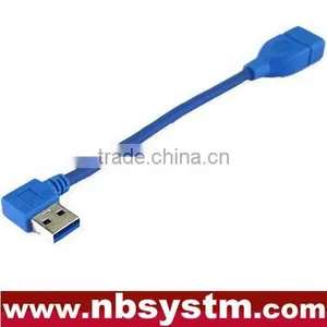 Angle 90 Degree USB 3.0 A Male to A Female Cable thumbnail-1