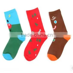 Custom Knitting Jacquard Crew Adult Socks for X-mas thumbnail-2