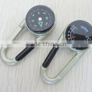 Protable Zinc Alloy Carabiner Compass/ Compass Carabiner thumbnail-2