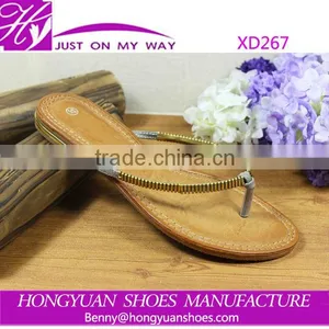 Simple Design New Fashion Comfortable Summer Slipper for Ladies thumbnail-1