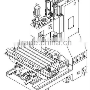 CNC Machine Frame / Body;VMC750B thumbnail-1