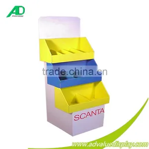 Most Popular Advertising Cardboard Cards Display Shelf for Shop thumbnail-4