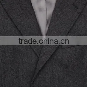 2015 New Style 100% Cashmere Classic Dark Grey Coats for Men thumbnail-3