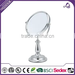 Custom Modern Round Desktop Makeup Mirror thumbnail-1