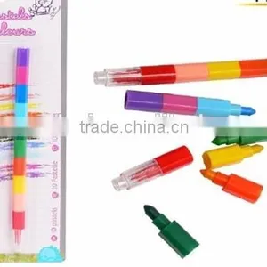 6 Color Stacking Crayons thumbnail-4
