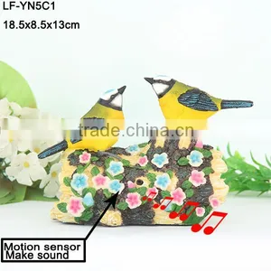Metal Birds Garden Decor Led Light thumbnail-4