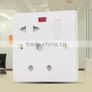 British 15amp Switched Socket 16a Socket Multifunction With Led Indicator thumbnail-1