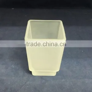Wall Mounted Frosted Glass Soap Dish Box Wholesale thumbnail-5