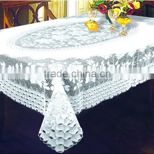 CROCHET VINYL TABLE CLOTH - ZT-379 150*225CM thumbnail-1