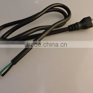 3 Pin Power Plug With High Quality Cable Wire Cord NEMA 5-15p 3 Pin Male Type and Female End thumbnail-3