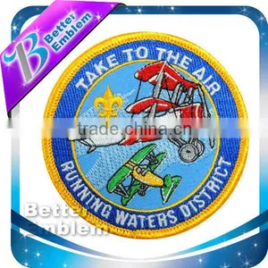 Embroidered Dinosaurs Patch Custom Sheriff Badge thumbnail-1