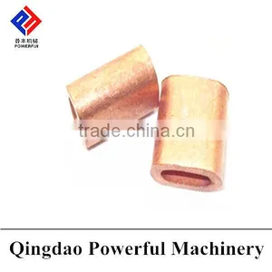 GERMANTIC TYPE COPPER WIRE ROPE FERRULE thumbnail-1