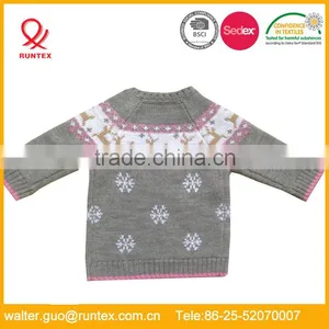 Runtex Baby Girl's Novelty Knitted Jumper RT-8145 thumbnail-2