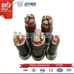 Under Ground Cable Copper/Aluminum Conductor PVC Insulated 0.6/1 KV PVC Steel Tape Armoring Power Cable thumbnail-5