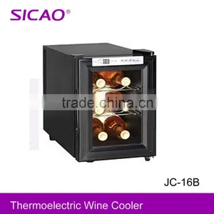16Litre 6 Bottle Electric Mini Wine Fridge in China thumbnail-2