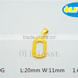 Olivia Wholesale High Quality 2016 Fashion 304 Stainless Steel 0-9 Lucky Number 8 Pendant New Year Gift thumbnail-3